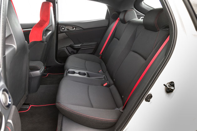 2017 Honda Civic Type R Rear Interior Seats Automachi Com