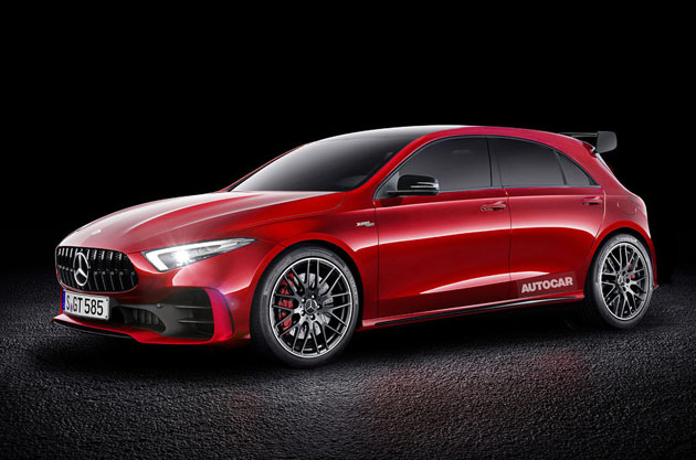 Mercedes-AMG A45 2018 再现身！最大马力超过406 hp！