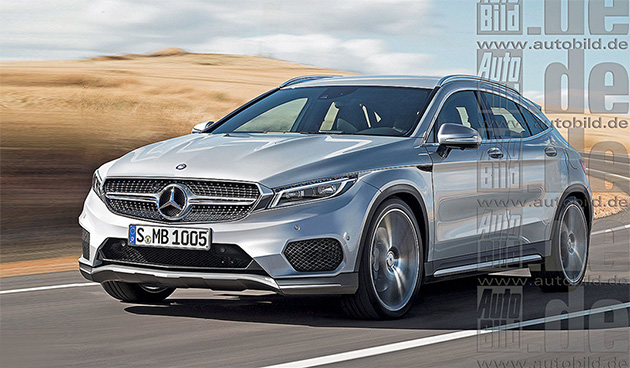 新一代 Mercedes-Benz GLA 路试被捕获！