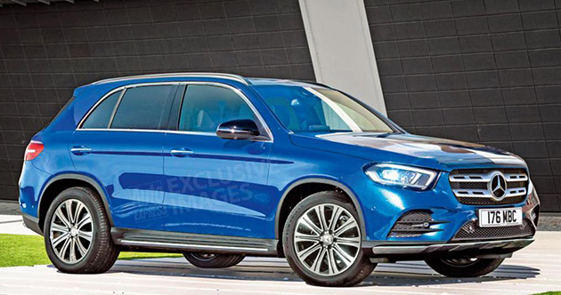 新一代 Mercedes-Benz GLE 路试被捕获，首度曝光！