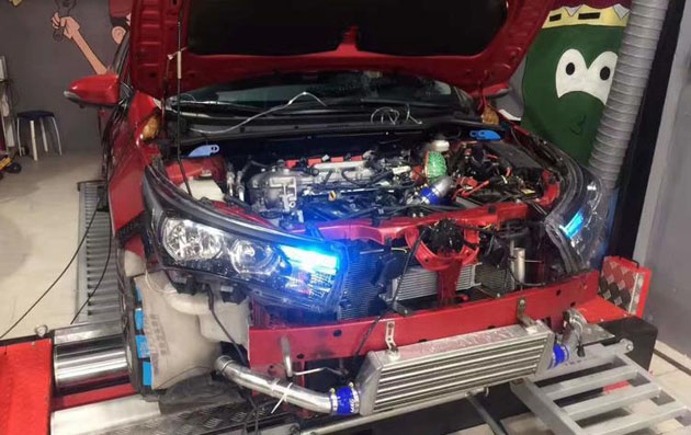 Toyota Corolla 改装日记：TD03也上身！