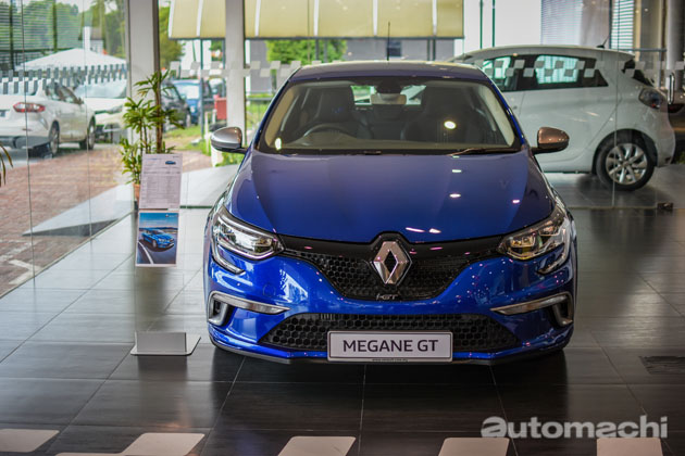 Renault Megane GT 实车于雷诺展示厅现身！