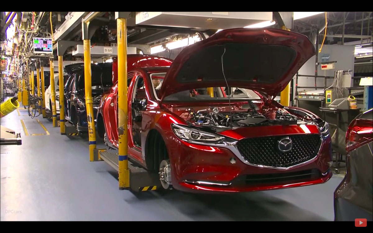 Mazda 创下生产5000万辆汽车的重要里程碑！