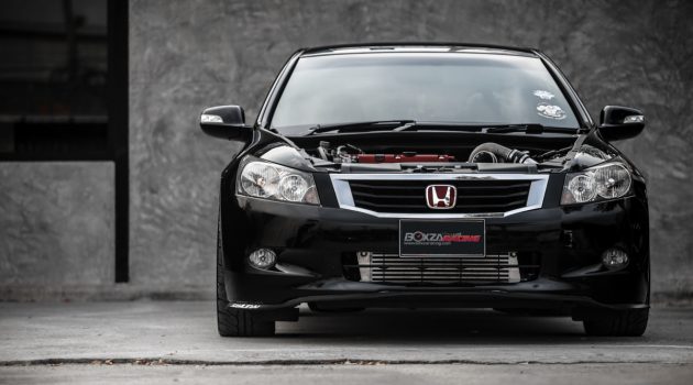 450 hp 的日系房车, honda accord k24 turbo !