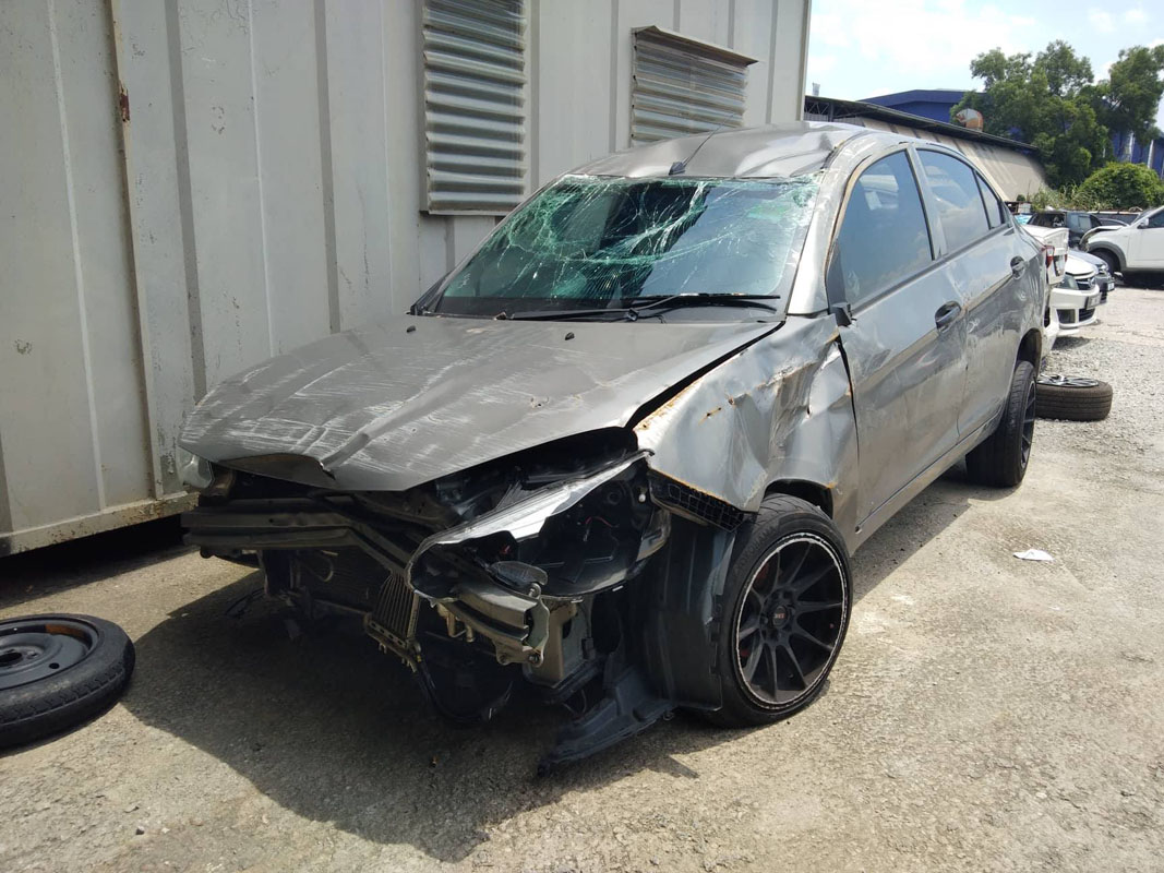 2016 Proton Saga 安全性如何？图片足以证明！