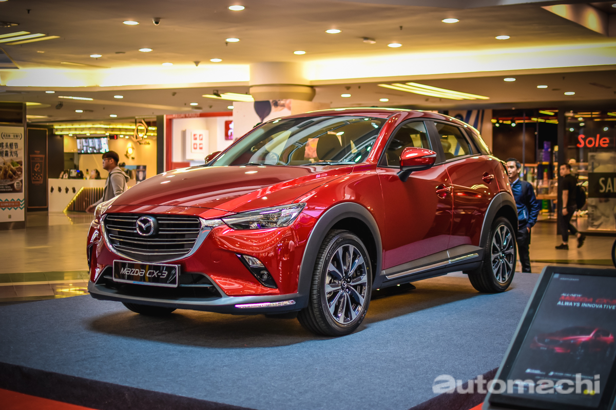 小改款 Mazda CX-3 登陆我国，预计售价 RM 121,134 ！
