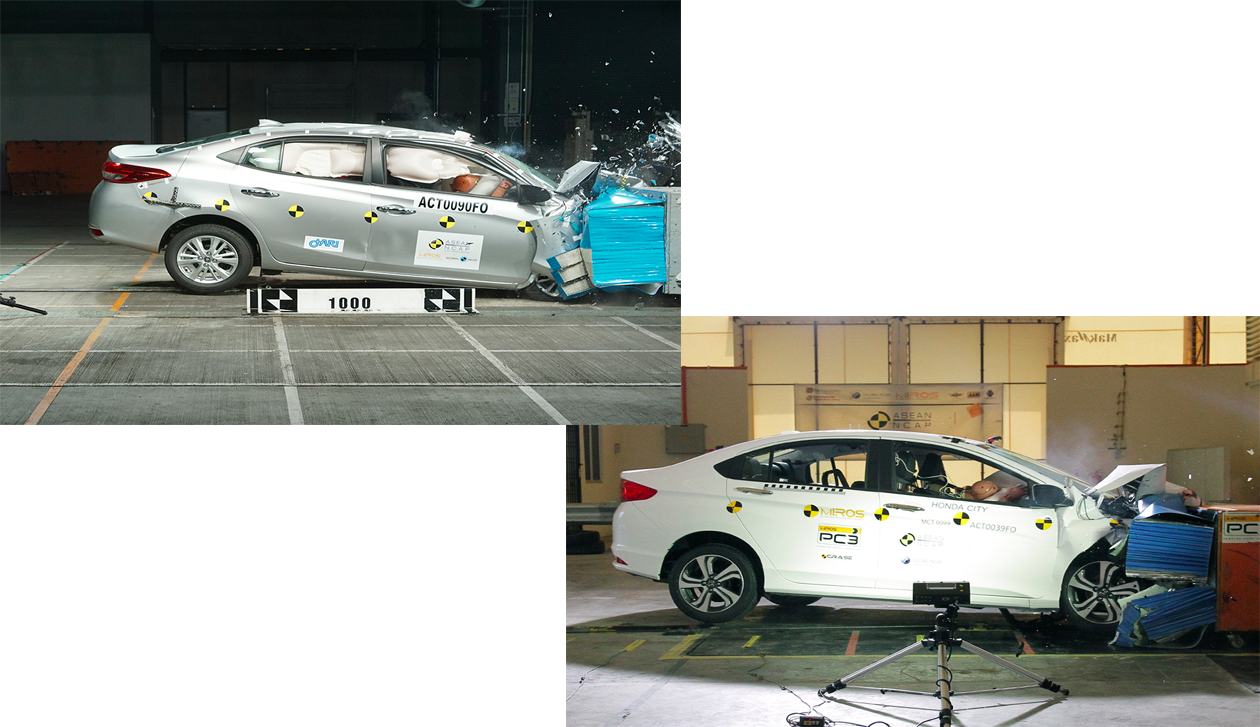 B-Segment 之争： Honda City 和 Toyota Vios 谁比较安全？