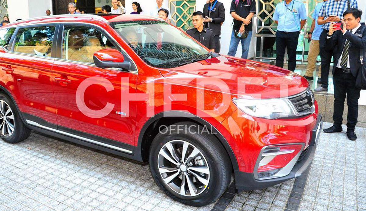 确定是右驾版本！ Proton SUV 真面目曝光！