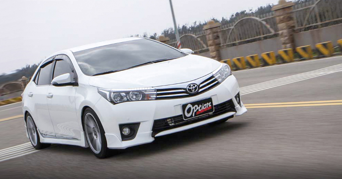 自挂涡轮 Toyota Corolla Altis ，最大马力 190 hp ！