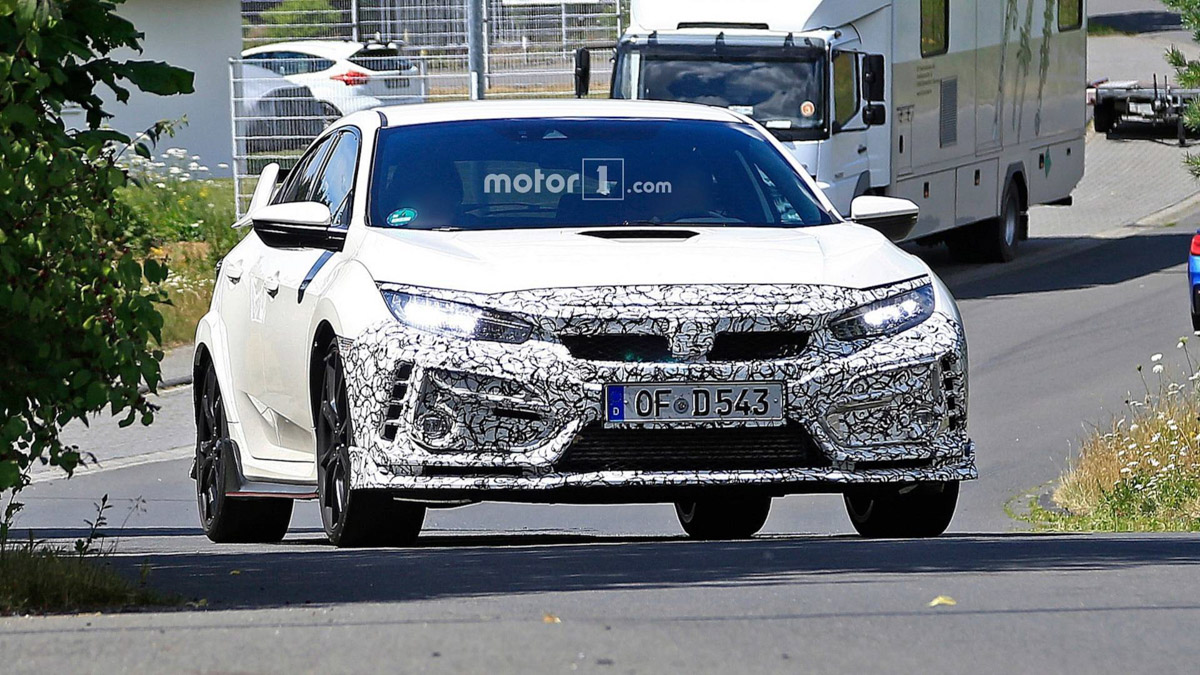 Honda Civic Type R 神秘伪装现身，入门版本要来了？