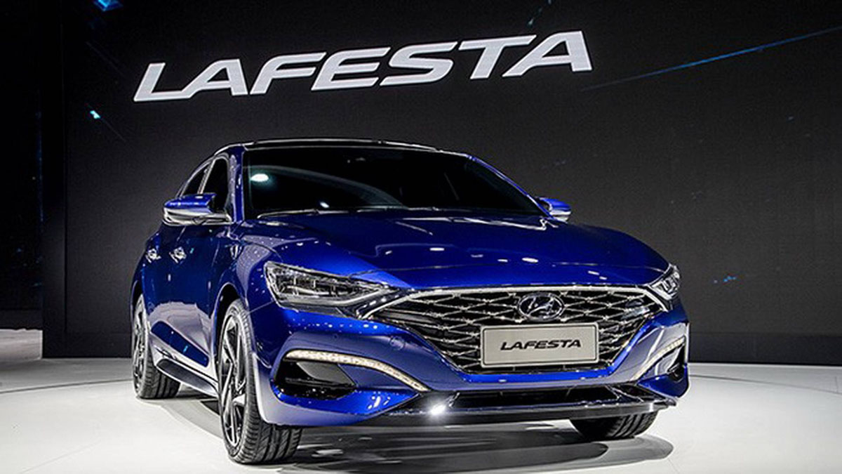 Hyundai Lafesta 实车曝光！新世代韩系轿跑！