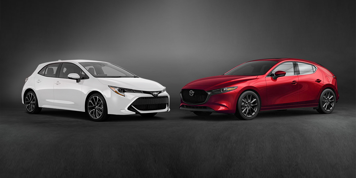 2019 Mazda3 与 2019 Toyota Corolla 比一比！