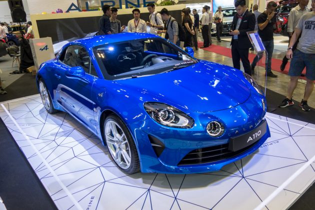 singapore motorshow 2019 :法系小跑车 alpine a110 !