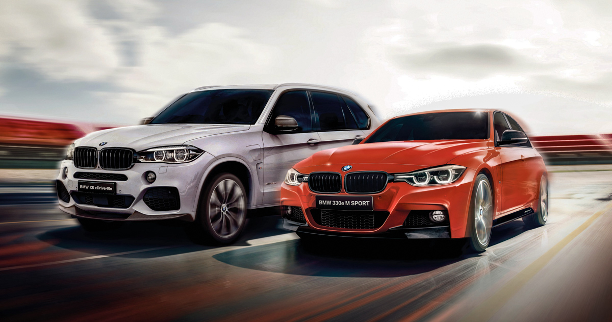BMW 330e 与 BMW X5 xDrive 40e 推出 M Performance 限量版！