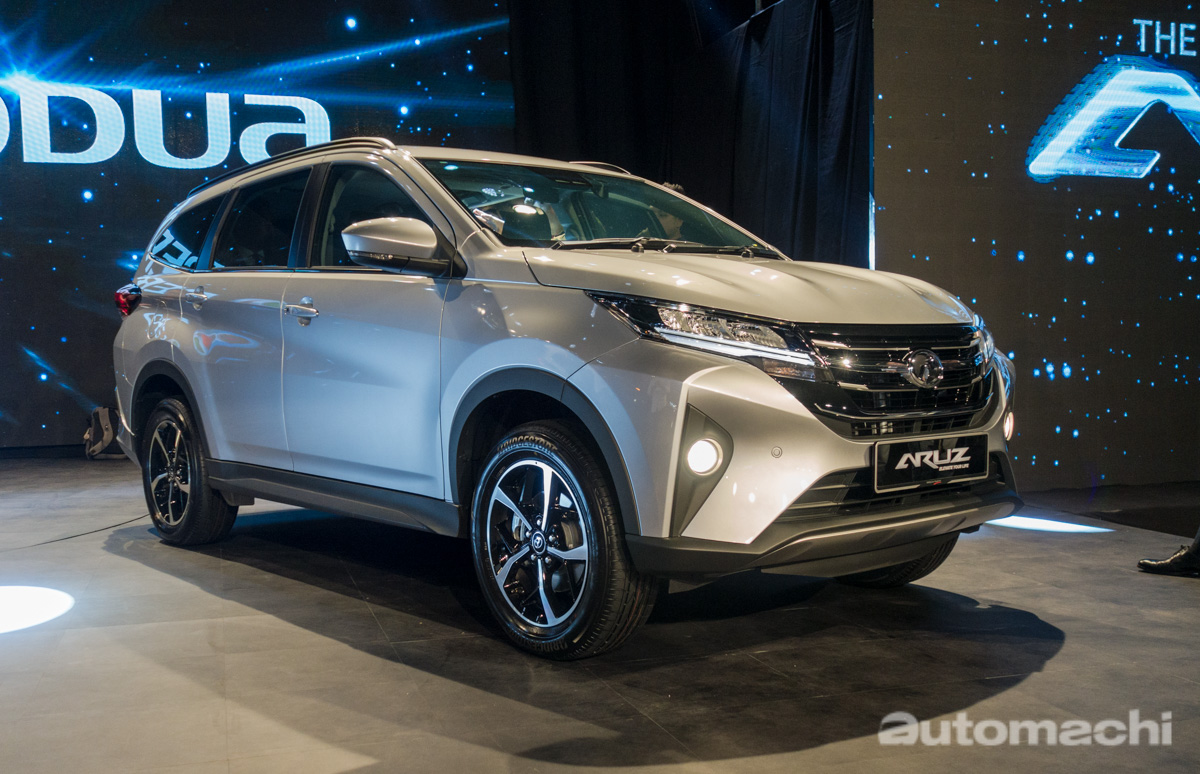 Perodua Aruz 正式发表，售价 RM 72,900 起跳！