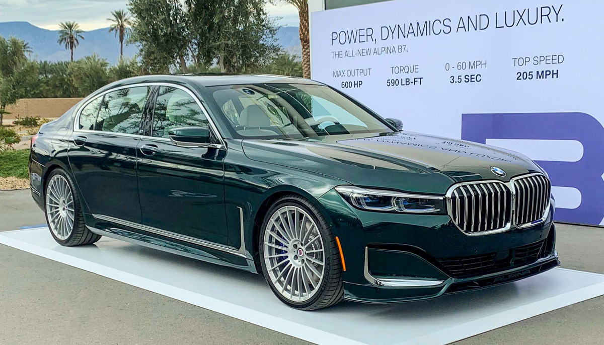 大鼻子很霸气！ 2020 Alpina B7 实车现身！