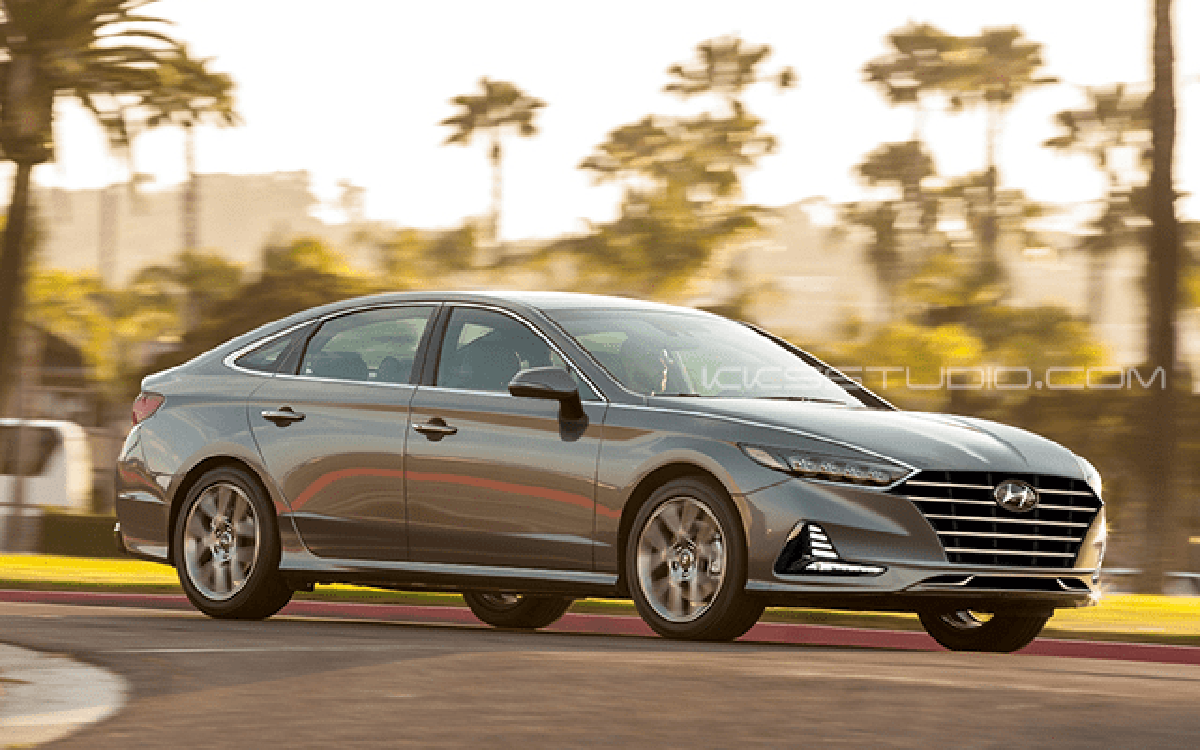 Hyundai Sonata 大改款现身，尾灯设计很独特！