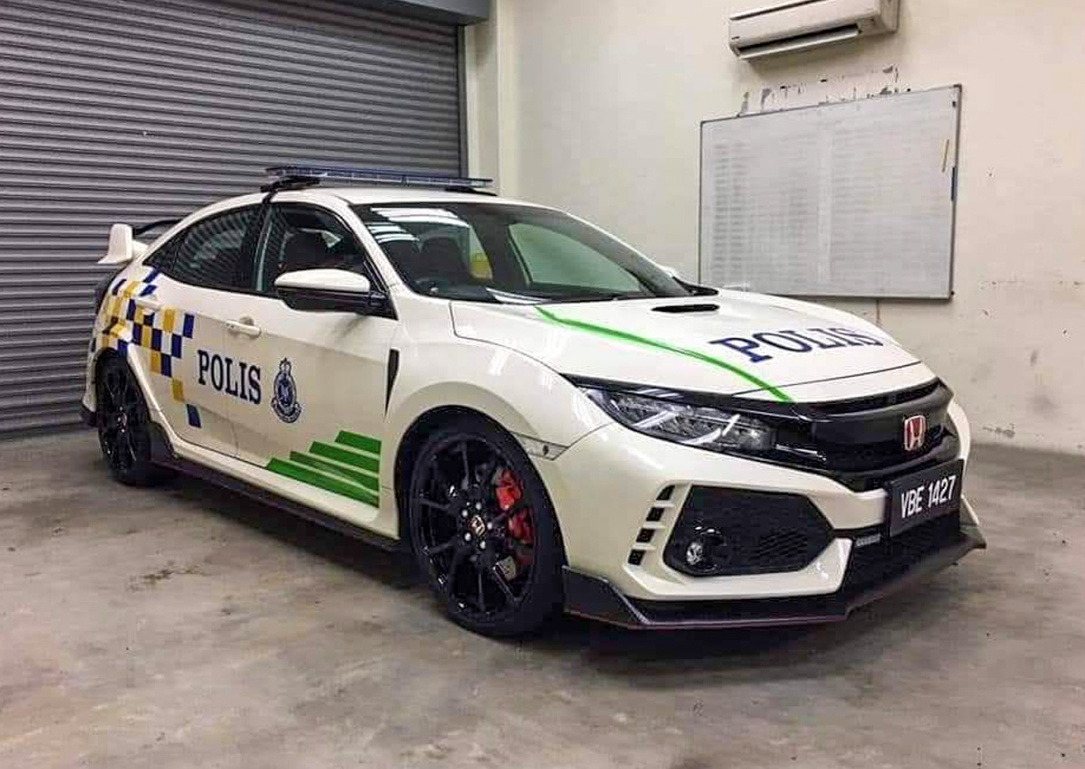 Honda Civic Type R 将成为我国警队新战车？