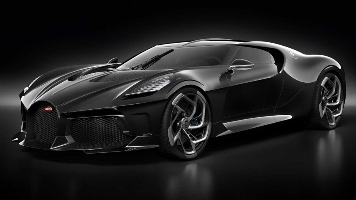 Bugatti La Voiture Noire 正式发表，史上最贵的黑车？