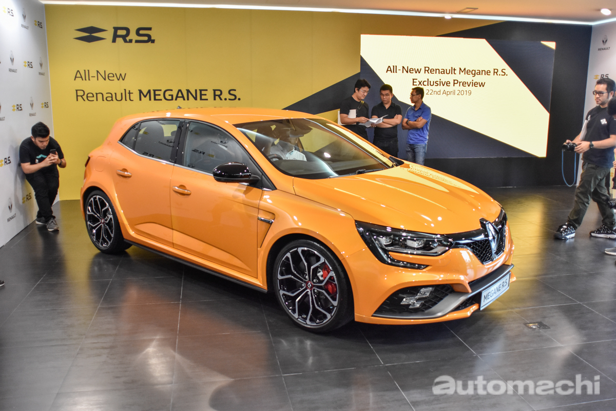 Renault Megane R.S 现身我国，售价从RM 279,888起跳！