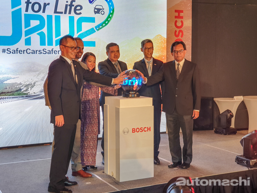 Bosch Automotive Aftermarket 推介 Drive For Life 活动，推广安全驾驶！