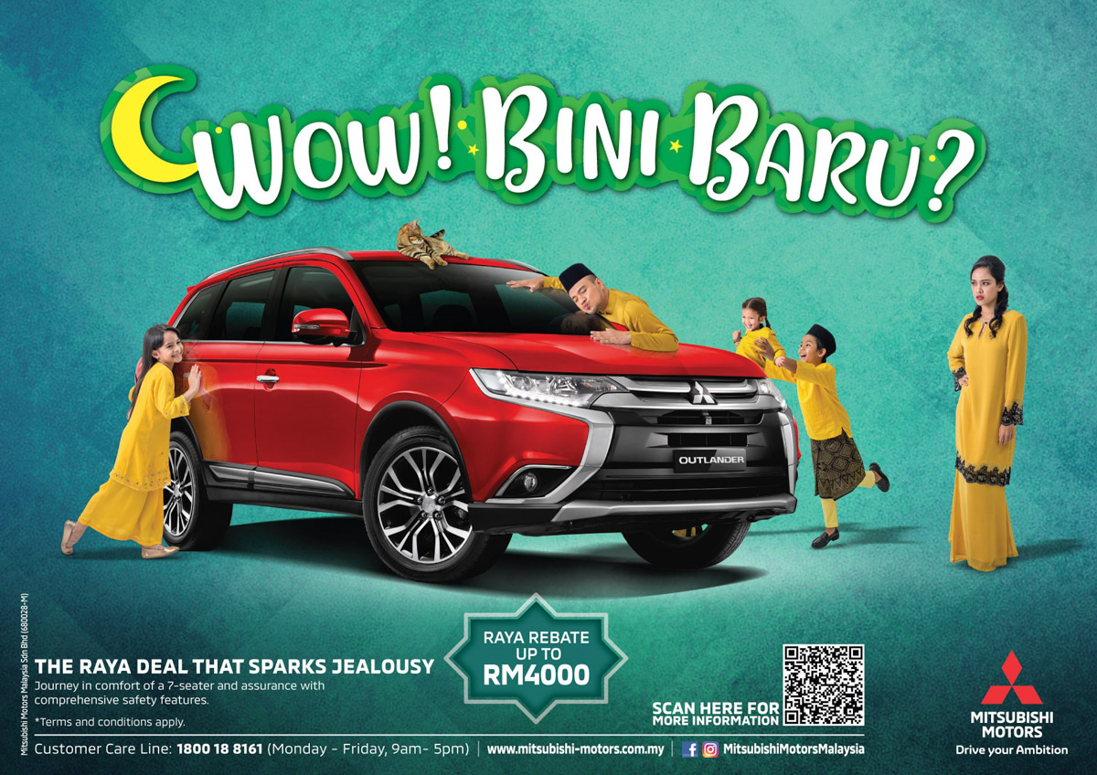 Mitsubishi Motors Malaysia 推出佳节购车优惠！