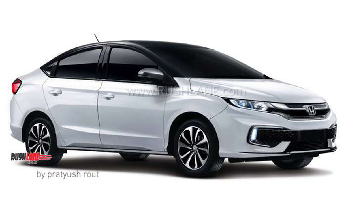2020 Honda City 现身泰国测试，看起来像迷你 Civic ！