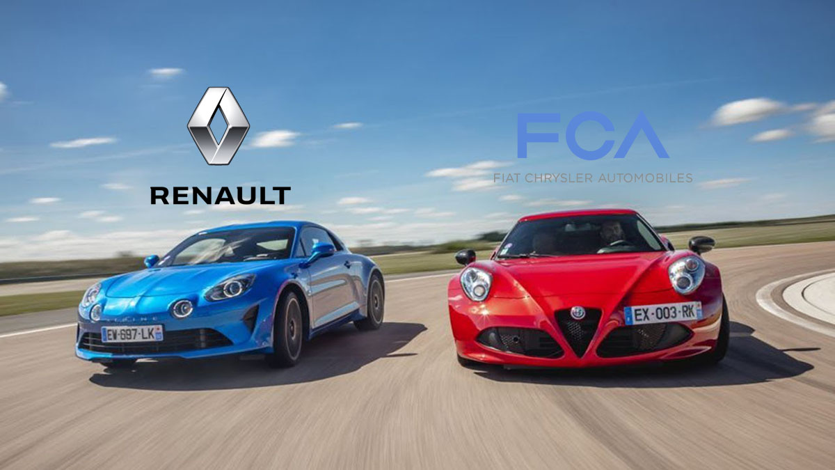 政治因素作祟？ FCA 集团撤回与 Renault 合并提议！