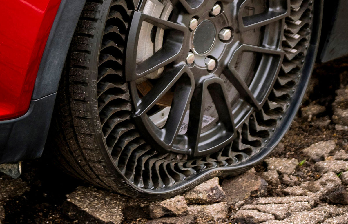 Michelin UPTIS 用不爆胎的轮胎！你值得拥有！
