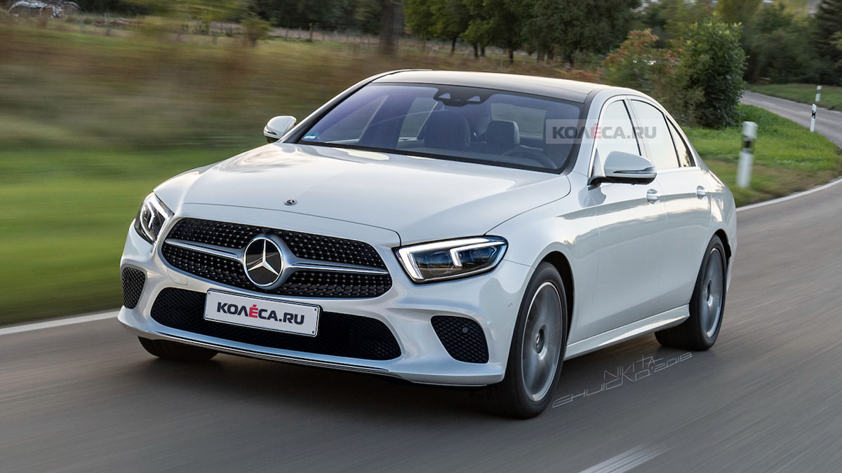 Mercedes-Benz E Class 小改款现身，换装全新的头灯组？