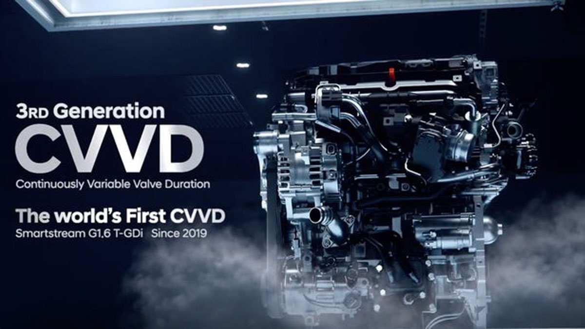 Hyundai 全新 SmartStream 引擎正式亮相！全球首个采用 CVVD 技术的引擎！