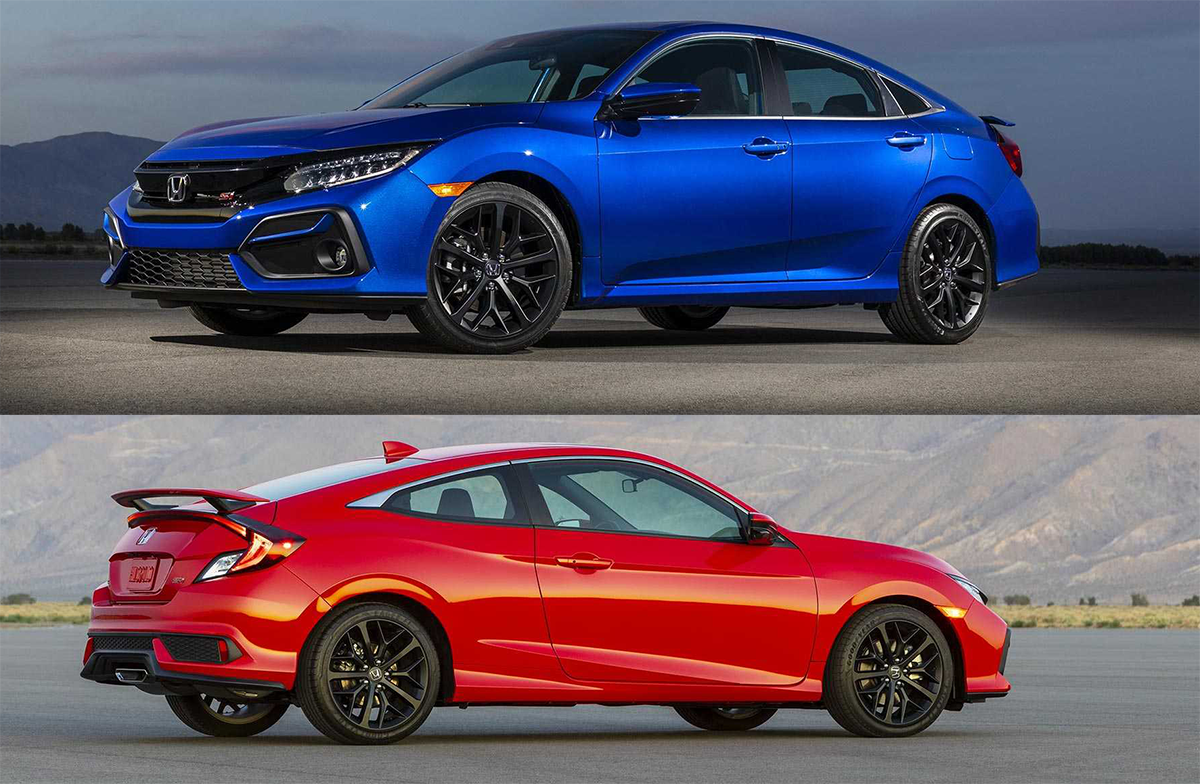 2020 Honda Civic Si 登场，1.5涡轮引擎最大马力205 Hp