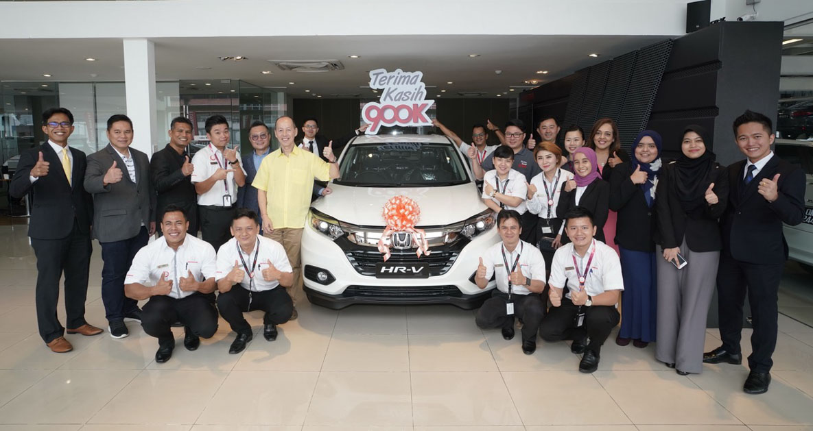 Honda Malaysia 举办 Road To 900,000th 有奖活动