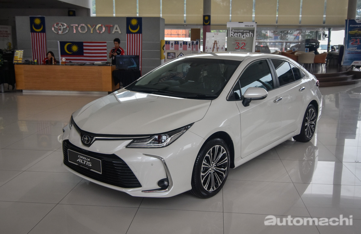 2019 Toyota Corolla 实车现身展示厅，RM 128,888 起跳