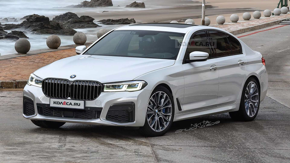 2020年发布， BMW 5 Series 小改款更显霸气