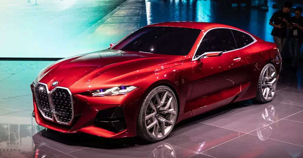 超夸张劲爆双肾， BMW Concept 4 前卫登场