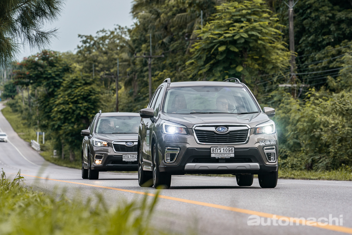 2019 Subaru Forester 泰国抢先体验，满缸燃油行驶接近900公里