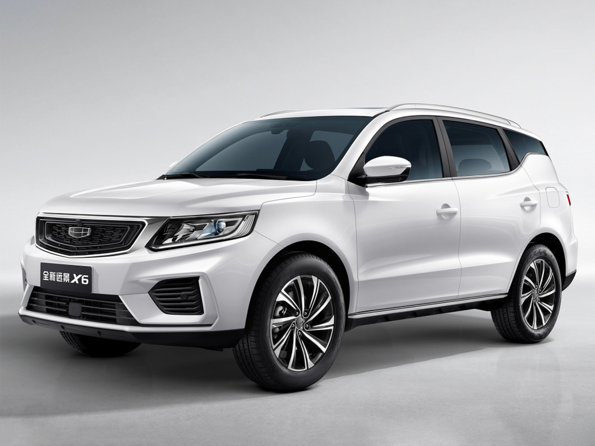 Geely Vision X6 登场，尺寸比起博越还大