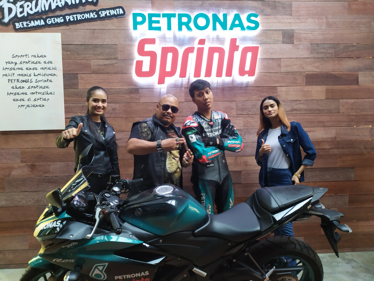 Petronas Sprinta 摩托车引擎油正式预览，富含 UltraFlex 技术