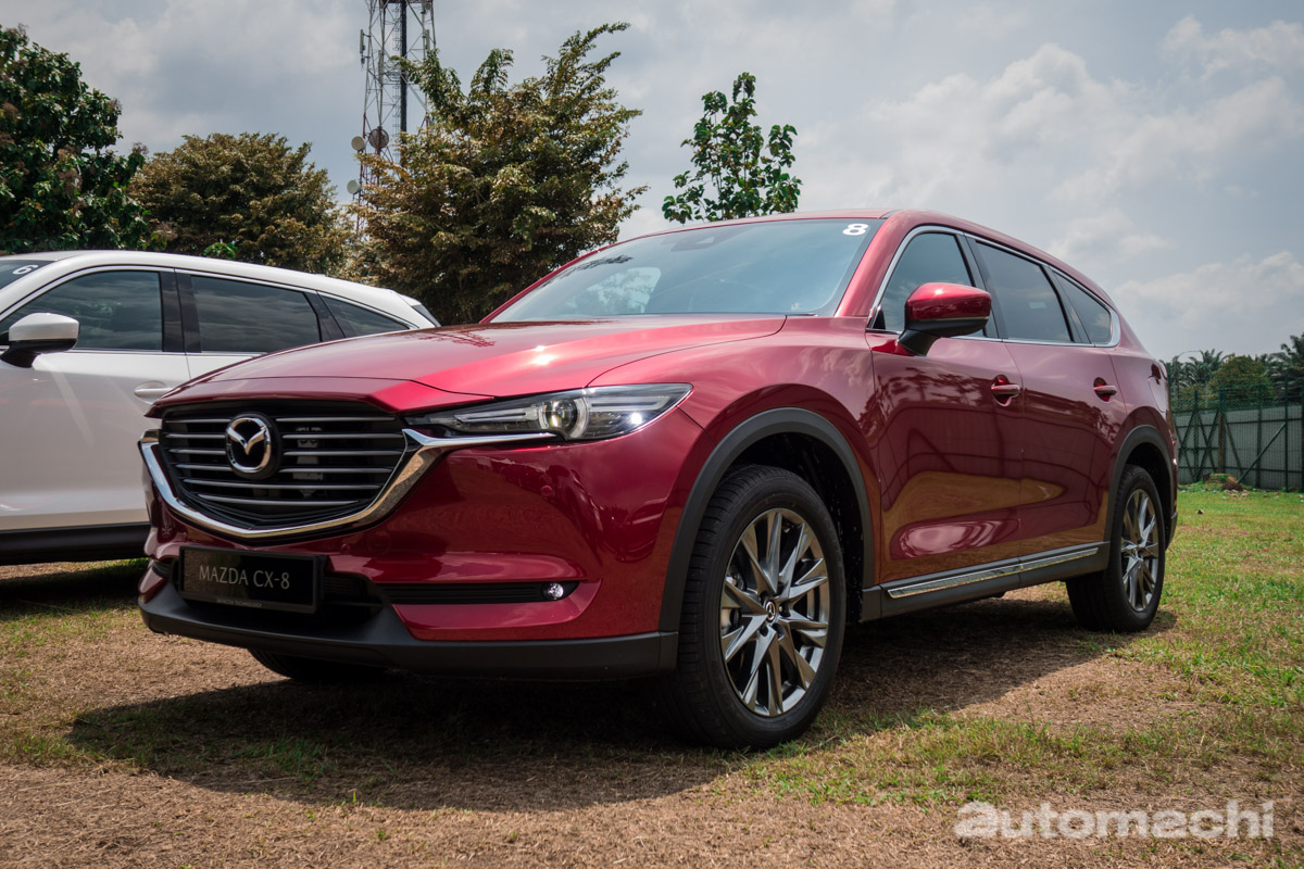图库 ： 2019 Mazda CX-8 ，各车型实车内装比较
