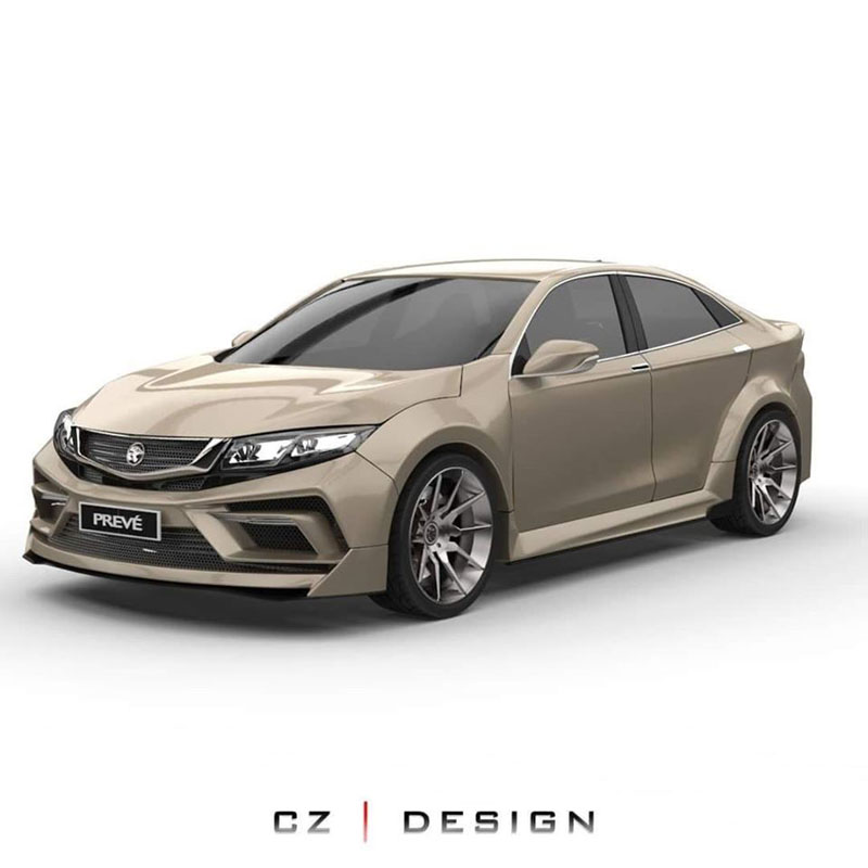 Proton Preve 大改款假想图，你觉得怎么样