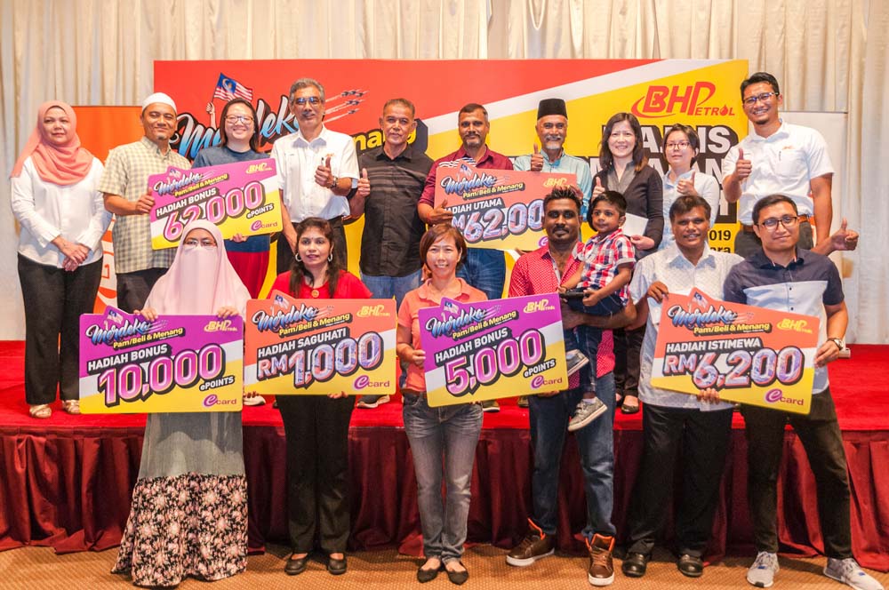 BHP Merdeka Pam Beli & Menang 活动圆满结束，奖金高达 RM500,000