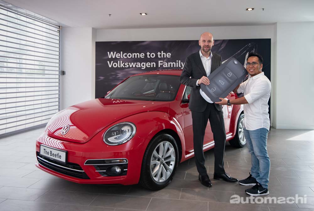 Volkswagen Win The Icon 得奖者出炉，赢走一辆崭新的  Beetle