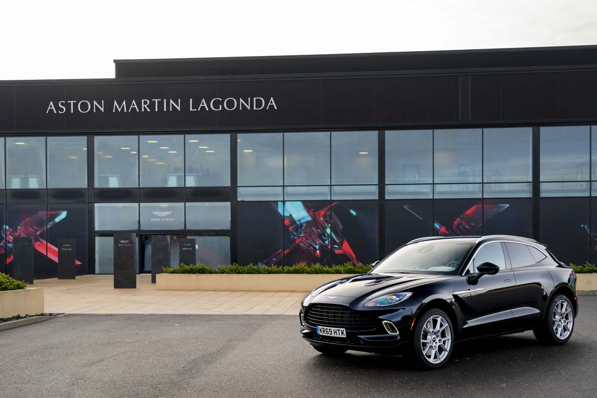 Aston Martin 英国设新厂，投产全新 Aston Martin DBX