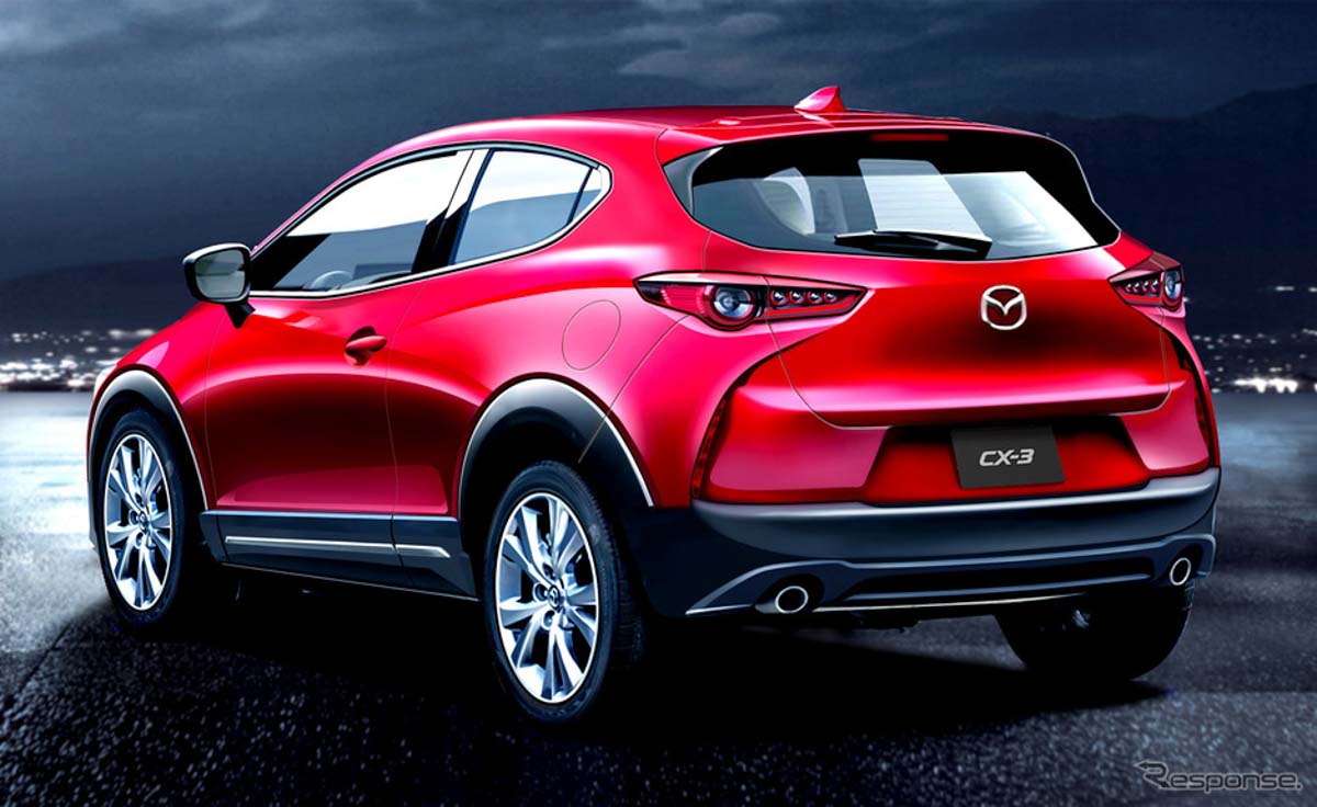 Mazda CX-3 或将采用全新设计再战 Crossover 市场
