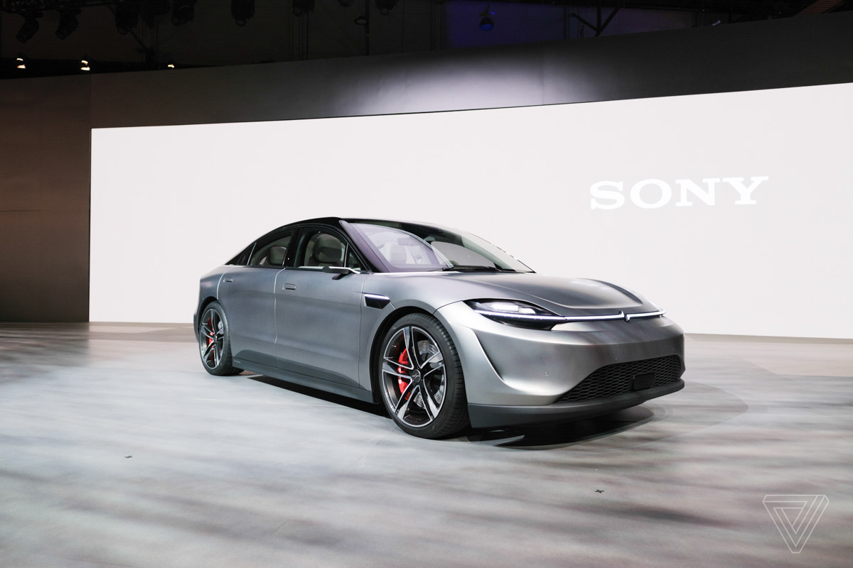 跨界造车， Sony 惊喜发表纯电概念车