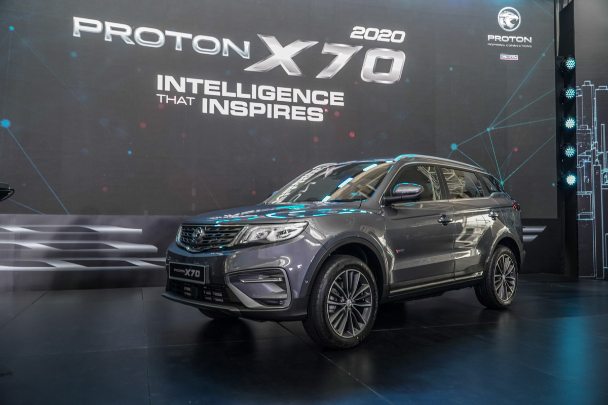 2020 Proton X70 CKD 正式发表，RM 94,800 起跳
