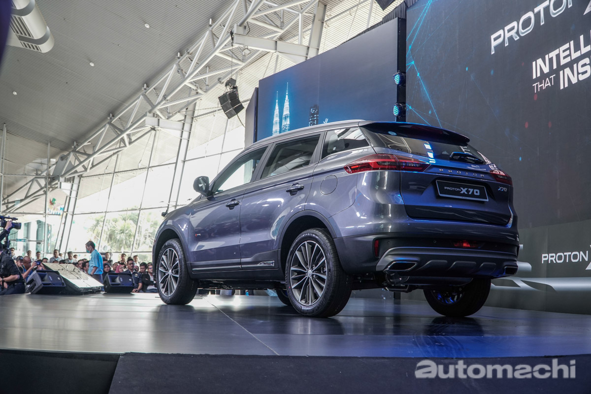 2020 Proton X70 CKD 正式发表，RM 94,800 起跳