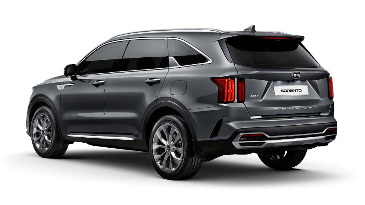2021 Kia Sorento 官图以及完整资料曝光,将在下个月正式发表