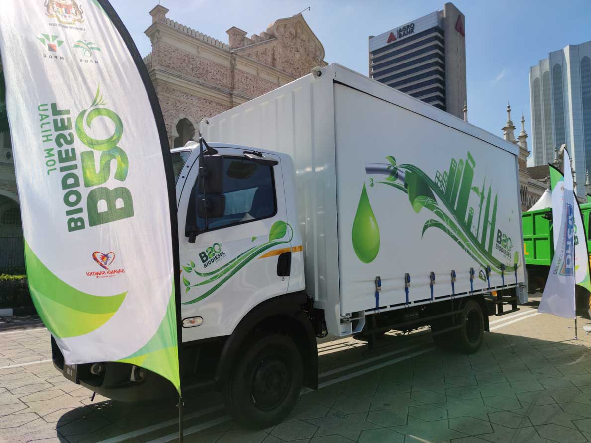 B20 Biodiesel 生物柴油计划将在今年逐渐扩大服务范围